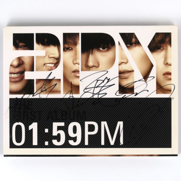 2PM - 01:59 The First Album Signed Autographed CD Promo K-pop 2009