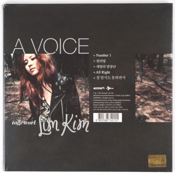IMG_3210 Lim Kim - A Voice CD Mini Album Factory Sealed 2013 Togeworl