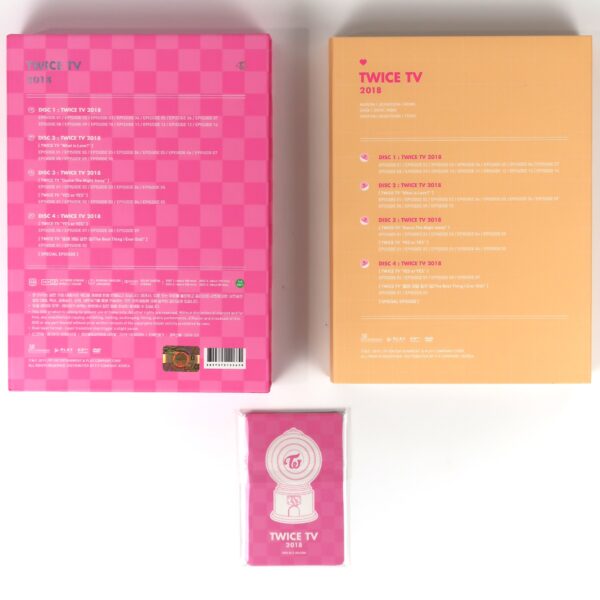 Twice TV 2018 DVD + Photocards Set K-Pop