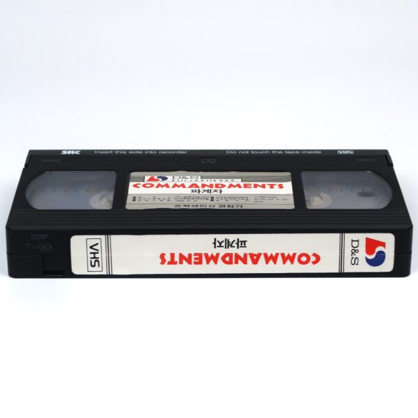 Ninja Commandments (1987) Korean VHS Rental [NTSC] Korea Hong Kong Action