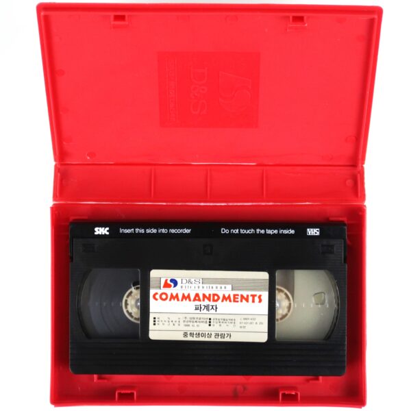 Ninja Commandments (1987) Korean VHS Rental [NTSC] Korea Hong Kong Action