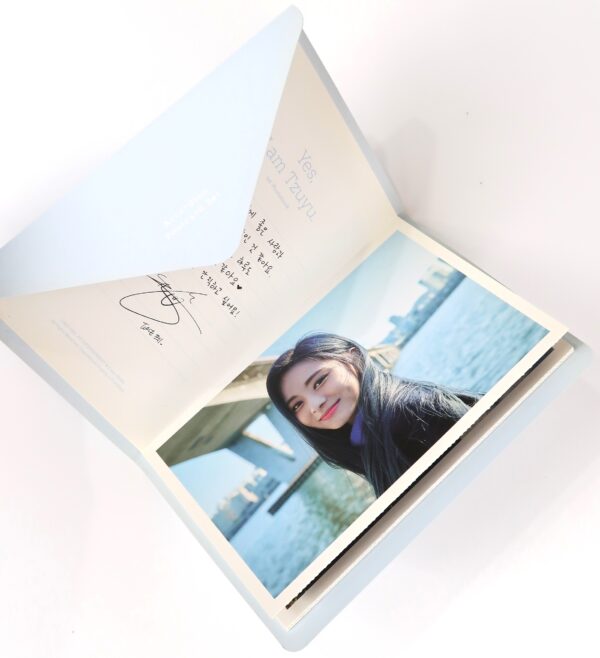 IMG_4116 Twice Yes, I am Tzuyu 1st Photobook Blue Version + Postcards + Photocards 2021