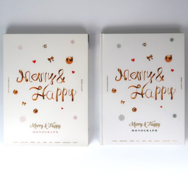 Twice - Merry & Happy Monograph Photobook + DVD + Photocards 2018