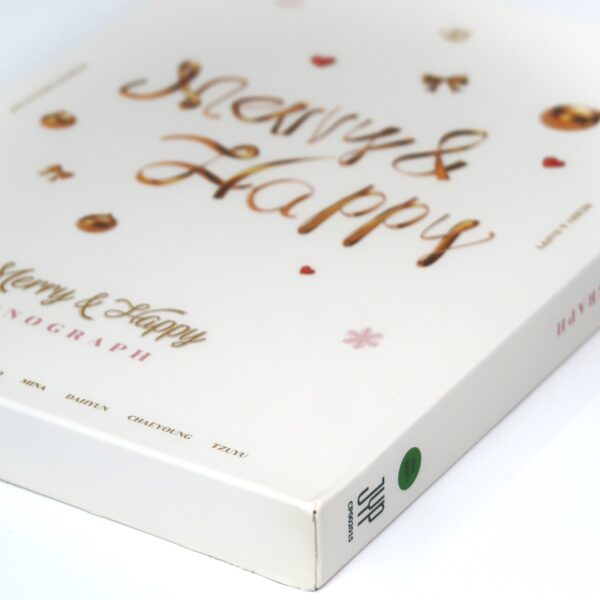 Twice - Merry & Happy Monograph Photobook + DVD + Photocards 2018