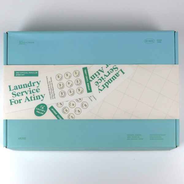Ateez 3rd Official Fanclub Atiny Kit Set Laundry Service for Atiny