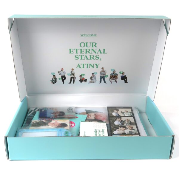 アイドル ATEEZ 3RD OFFICIAL FANCLUB ATINY KIT Ateez 3rd Official Fanclub Atiny Kit Set Laundry Service for Atiny