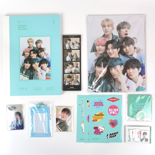 アイドル ATEEZ 3RD OFFICIAL FANCLUB ATINY KIT Ateez 3rd Official Fanclub Atiny Kit Set Laundry Service for Atiny