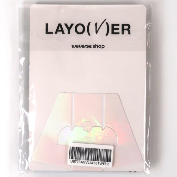 BTS Layover Weverse Shop V Standee Photocard Holders Set