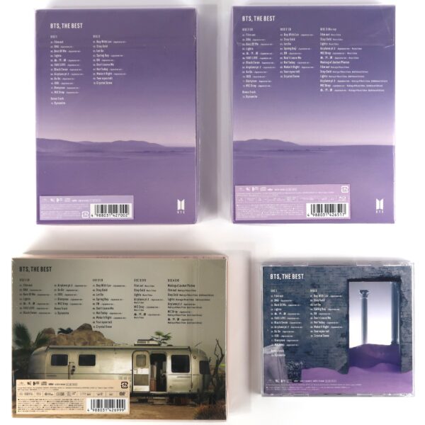 BTS, The Best CD DVD Blu-Ray Version A, B, C + CD Set Japan