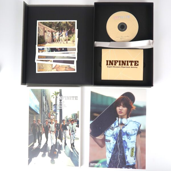 Infinite - I.D.E.A Inspirit Dreamers Experience Amazing DVD Set K-Pop 2013