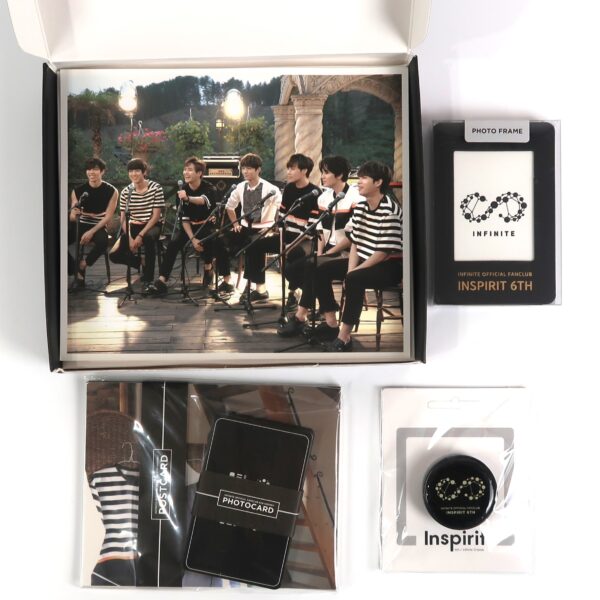 Infinite Official Fanclub Inspirit 6th Special Gift Goods Set Complete 2016