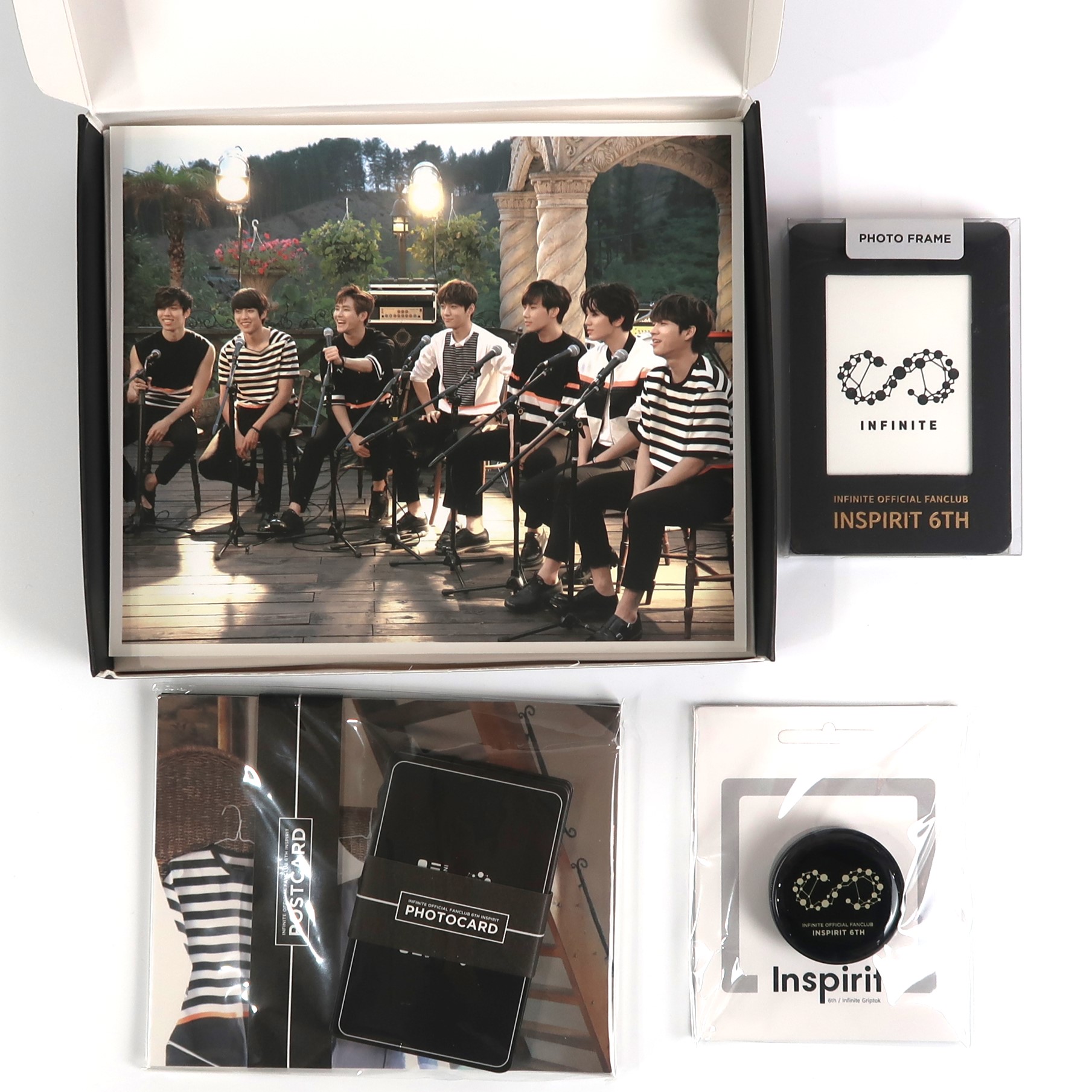 Infinite Official Fanclub Inspirit 6th Special Gift Goods Set Complete ...