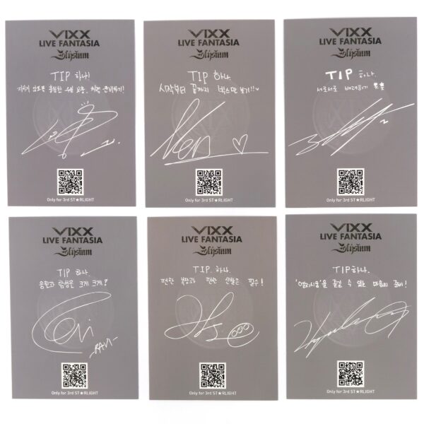 Vixx Live Fantasia Elysium Starlight 3rd Official Photo Set