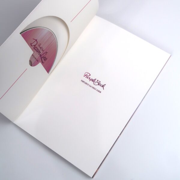IMG_6200 PurpleBeck - Dream Line CD Single Promo Album + PC's K-Pop 2019 Purple Beck