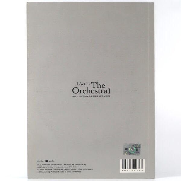 Son Dong Woon - Act 1: The Orchestra Album CD Promo K-Pop 2019 Beast Highlight