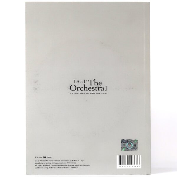 Son Dong Woon - Act 1: The Orchestra Album CD Promo K-Pop 2019 Beast Highlight