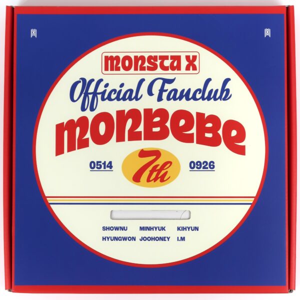 Monsta X Official Fanclub Monbebe 7th Fanclub Goods Set