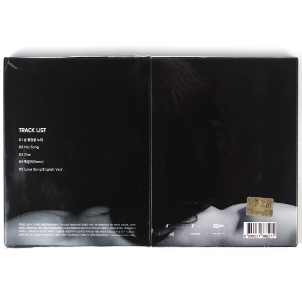 IMG_6713 Rain - Back To The Basic CD Album 2010 K-Pop Bi