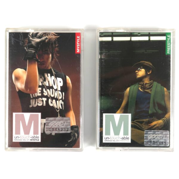 IMG_6791 Minwoo - Un-touch-able Cassette Tape Set Freestyle +Mystyle Ver. Shinhwa K-Pop M