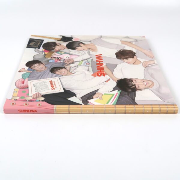 Shinhwa Coloring Book + Accordion Postcard Set