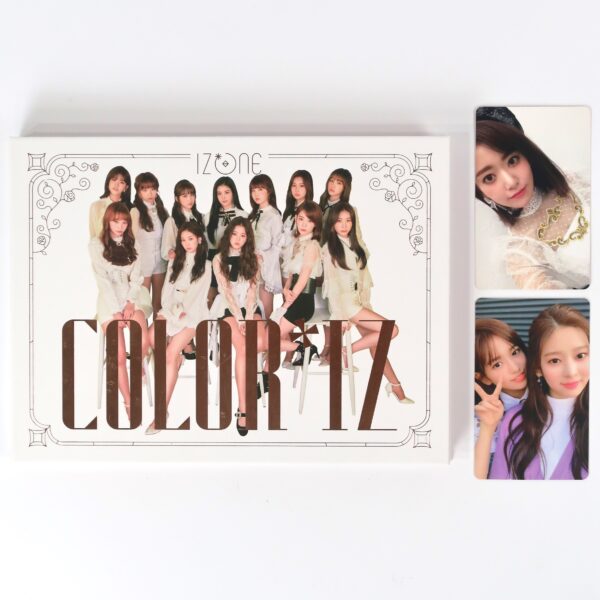 IZ*ONE - Color*iz Rose Version Album CD + Photocards 2018 K-Pop Izone Coloriz