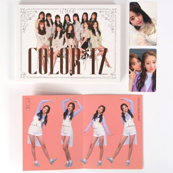 IZ*ONE - Color*iz Rose Version Album CD + Photocards 2018 K-Pop Izone Coloriz