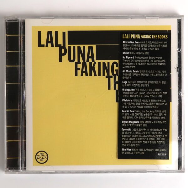 IMG_6986 Lali Puna – Faking The Books CD Album Korean Promo Korea