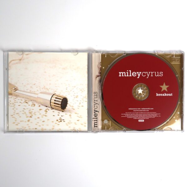 Miley Cyrus - Breakout CD Album Korean Promo Korea