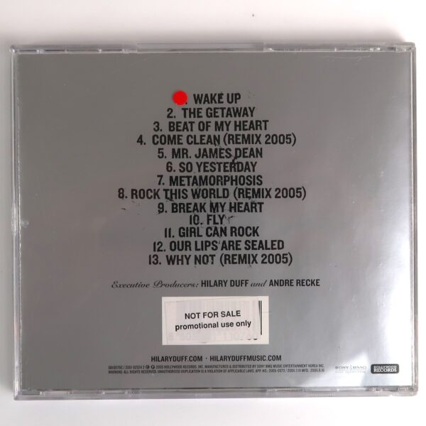 Hilary Duff - Most Wanted CD Album Korean Promo Korea