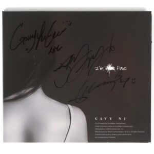 IMG_8430 Gavy NJ - I'm Fine Signed Autographed Single Album CD Promo K-Pop 2018