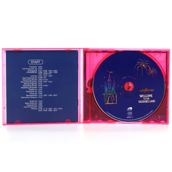 IMG_0011 Sechskies - Welcome To The Sechskies Land CD Album 90s K-Pop 1997