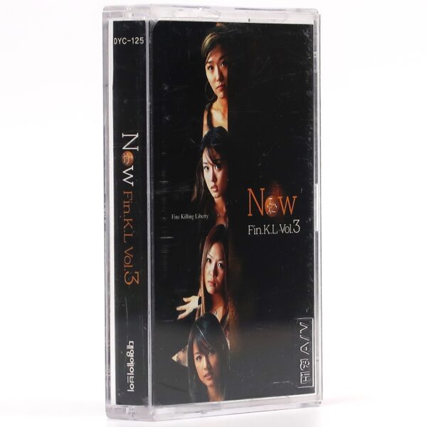 Fin.k.l - Now Album Cassette Tape 90s K-Pop 2000
