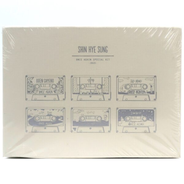 Shin Hye Sung Once Again Special Kit Goods Set 2015 Sealed Shinhwa [read]