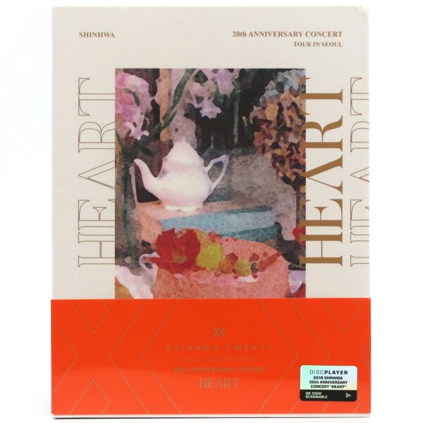 Shinhwa - Heart 20th Anniversary Concert Twenty All Your 2018 DVD Sealed