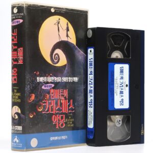 The Nightmare Before Christmas (1993) Korean VHS [NTSC] Korea Tim Burton B