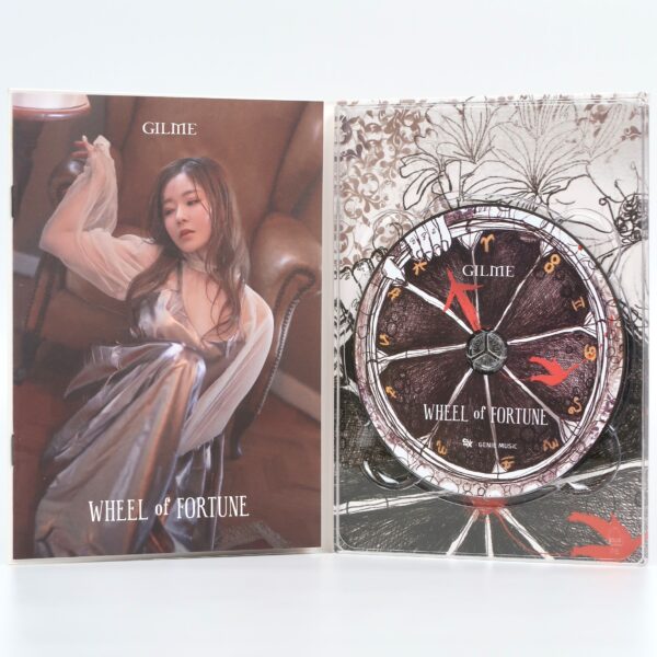 Gilme - Wheel of Fortune Signed Autographed Promo Single Album 2019 K-Pop Clover