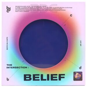 IMG_0893 BDC - The Intersection: Belief Signed CD Album Promo K-Pop 2020 Boys Da Capo