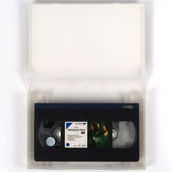 Pirates of the Caribbean: Dead Man's Chest (2006) Korean Late VHS [NTSC] Korea