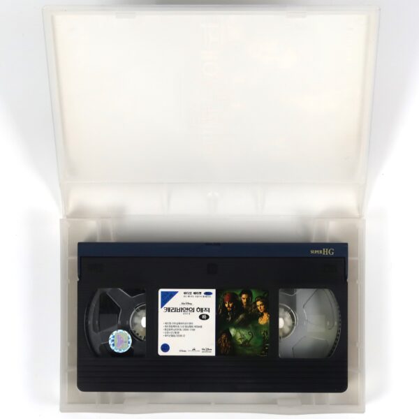 Pirates of the Caribbean: Dead Man's Chest (2006) Korean Late VHS [NTSC] Korea
