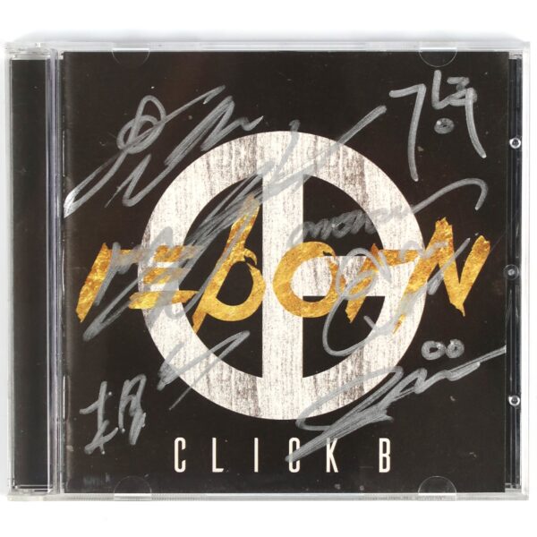 Click-B - Reborn Signed Autographed Single Album CD Promo 2019 K-Pop
