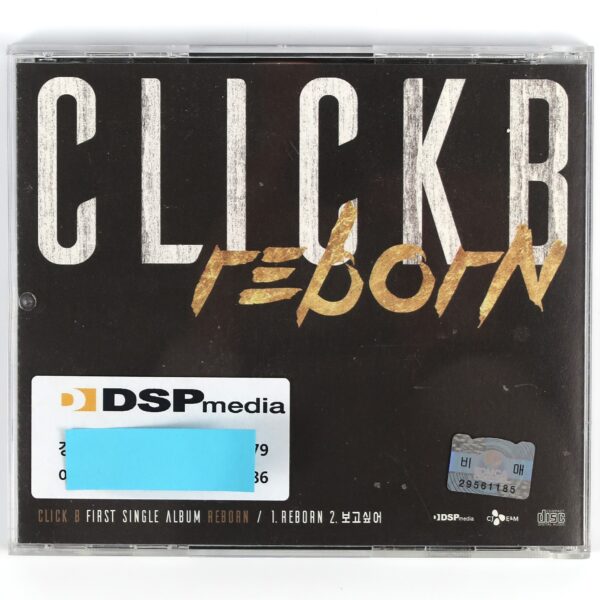 Click-B - Reborn Signed Autographed Single Album CD Promo 2019 K-Pop