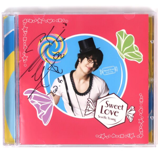 Son Ho Young - Sweet Love Signed Autographed Album CD Promo 2007 G.O.D K-Pop