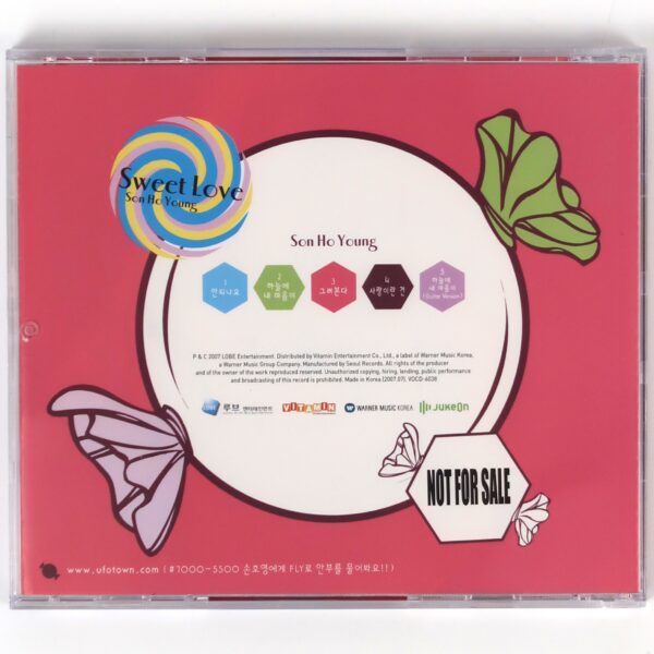 Son Ho Young - Sweet Love Signed Autographed Album CD Promo 2007 G.O.D K-Pop