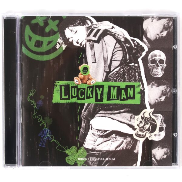 IMG_1423 Bobby - Lucky Man Promo Album CD Jewel Case Ikon K-Pop 2021