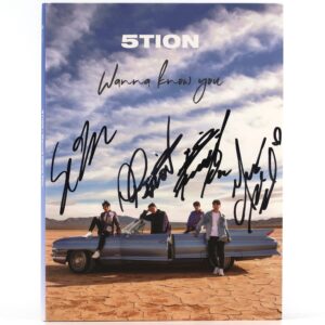 IMG_8579 5tion - Wanna Know You Signed Autographed Single Album CD Promo K-Pop 2019