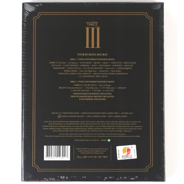 Twice - III 4th World Tour In Seoul Sealed Blu-Ray 2022
