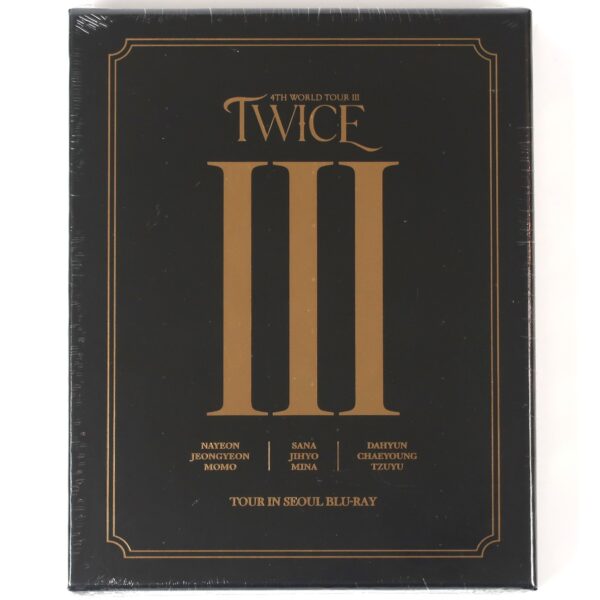 Twice - III 4th World Tour In Seoul Sealed Blu-Ray 2022