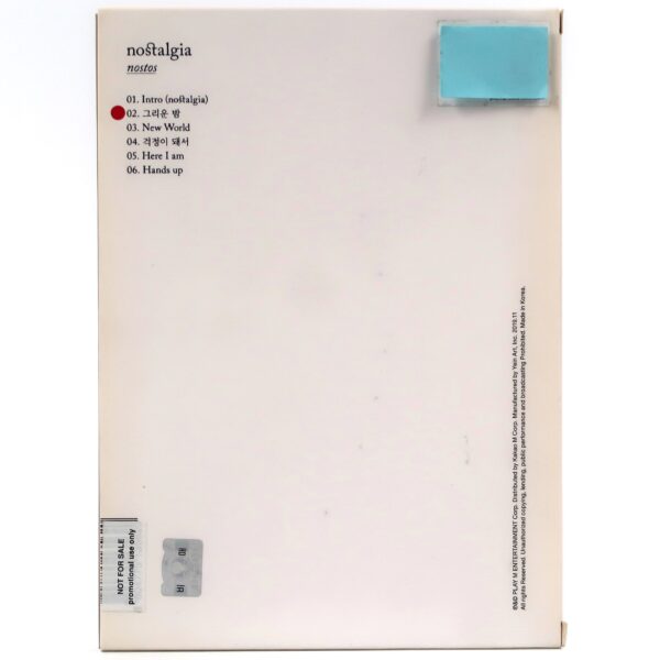 Victon - Nostalgia Nostos Ver. Signed Autographed CD Album K-pop 2019