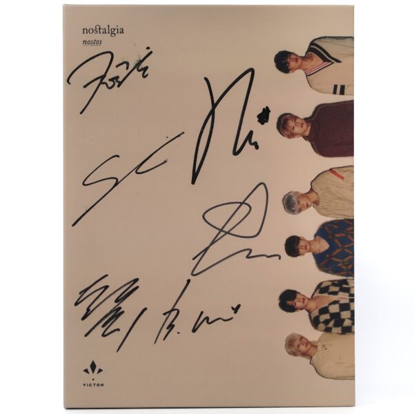 Victon - Nostalgia Nostos Ver. Signed Autographed CD Album K-pop 2019