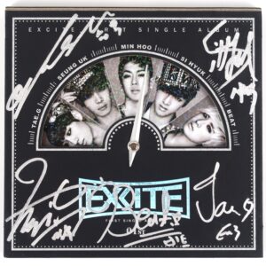 IMG_8870 Excite - Try Again Signed Autographed CD First Single Album Promo 2012 K-Pop